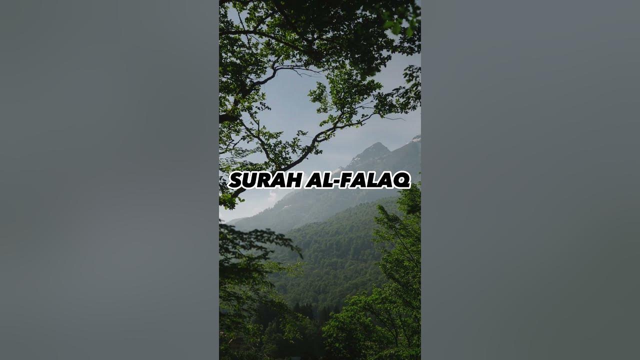 SURAH AL-FALAQ |113th Quranic Surah| Recitation by Mishary Rashid Alafasy | Islam The Heavenly Path
