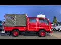1998 Toyota Hiace Toyoace W-Cab fire truck 4WD Hi Lo 5SPD LY161  3L diesel  only 11,500miles