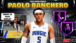 The ULTIMATE Paolo Banchero Build in NBA 2k24!