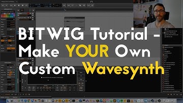 Bitwig - How to create Custom Waveform Synth - Sound Design
