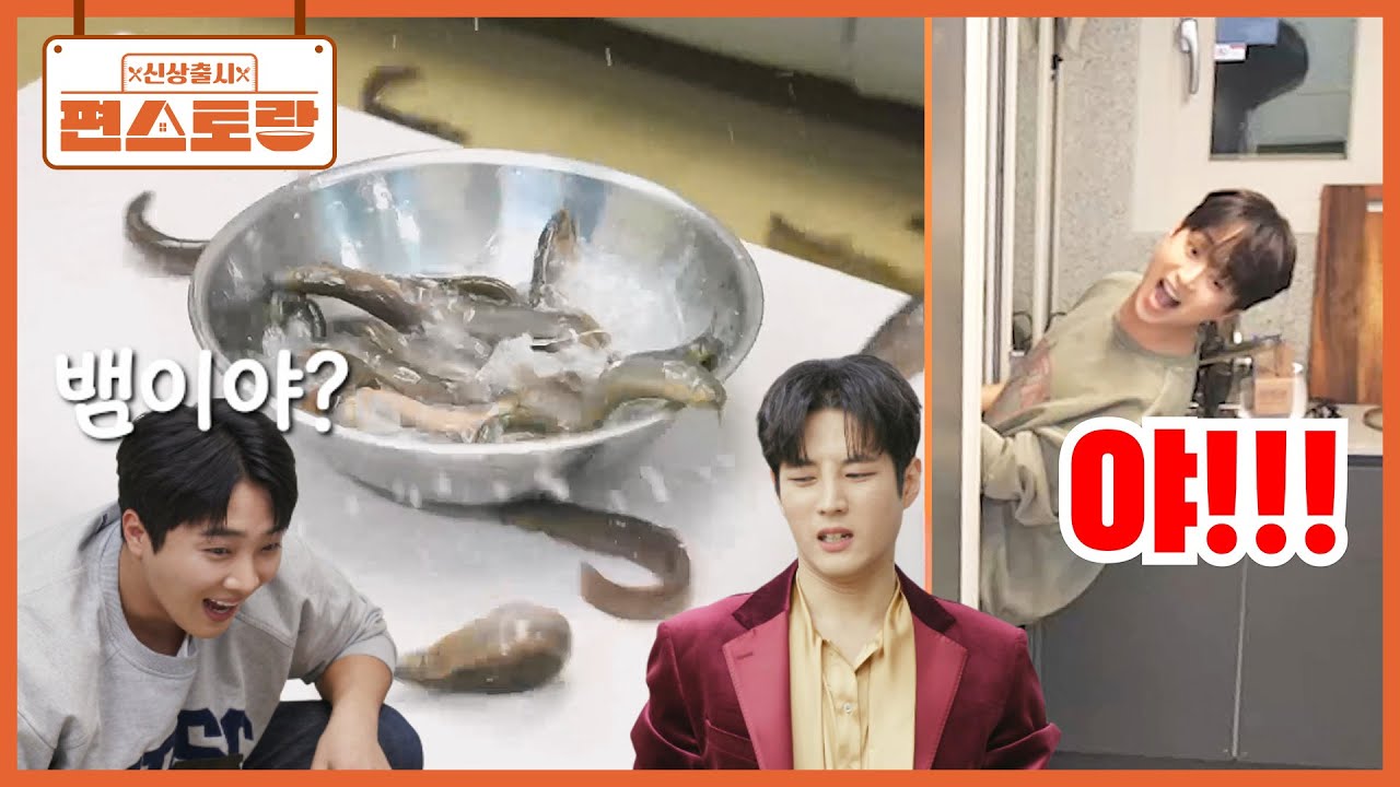 찬원이의 소중한 미꾸라지들에 겁먹은 요알못 덤앤더머 황윤성X김중연, 결국 대환장 사고쳤다! [신상출시 편스토랑/Fun-Staurant] | KBS 250418 방송