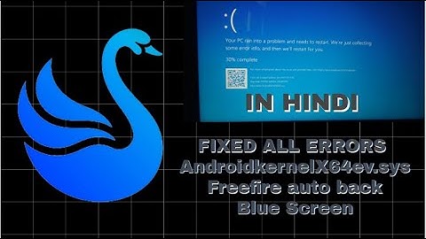 How to fix androidkernelX64ev.sys in smartgaga (FIX ALL ERROR) in HINDI #SMARTGAGA