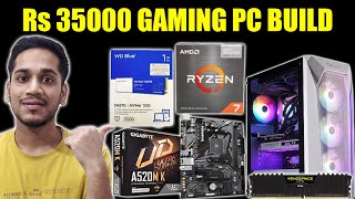 Rs 35000 GAMING PC BUILD FOR 4K EDITING & 1080P GAMING | RYZEN 5700G BUDGET PC BUILD IN SEPT 2023