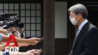 Japan's reconstruction minister resigns