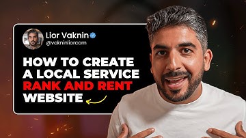 How To Create A Local Service Rank And Rent Website (live example)