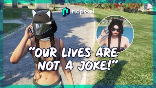 Kitty tells Ray Mond why she's upset about the meeting with Mr. K  » NoPixel GTAV RP