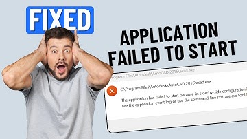 [FIXED] Application Failed to Start Because Side by Side Configuration is Incorrect