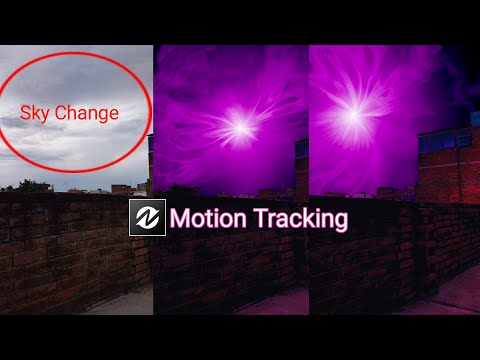 Node video motion tracking | node video sky replacement with motion tracking | motion tracking