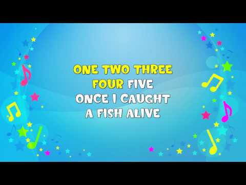 1,2,3,4,5 Once I Caught A Fish Alive Sing-A-Long