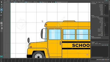 Modeling a School bus Maya Tutorial Making 3D scene Step by step Part 2