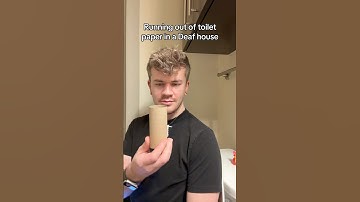 Don’t 💩 in a Deaf house! #ASL #AmericanSignLanguage #SignLanguage #Coda