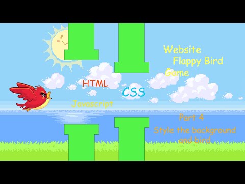 Tutorial Dasar Membuat Game Flappy Bird Menggunakan - HTML CSS Javascript Part 4 - Bahasa