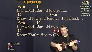 Bad Liar (Imagine Dragons) Ukulele Cover Lesson in C with Chords/Lyrics