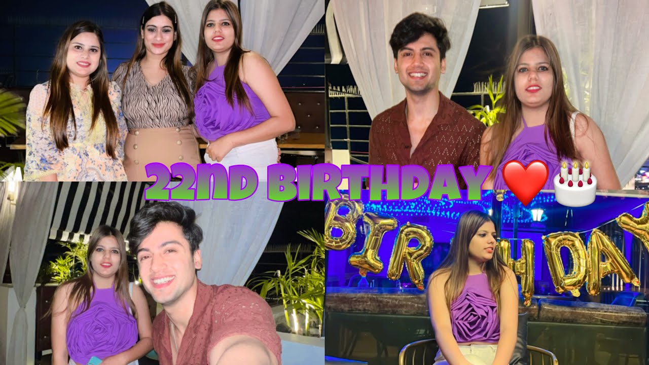My Birthday vlog😍❤️ |22nd birthday 🎂 || Rashima Narang