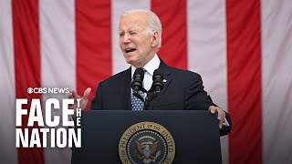 President Biden marks Memorial Day at Arlington National Cemetery | full video