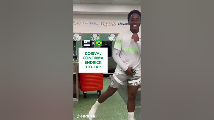 E O ENDRICK ESTÁ COMO COM A NOTÍCIA DE QUE VAI SER TITULAR 😂🔥 #shorts