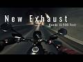 Honda CL500 K-Speed Diabolus Exhaust Sound Test &amp; Night Ride