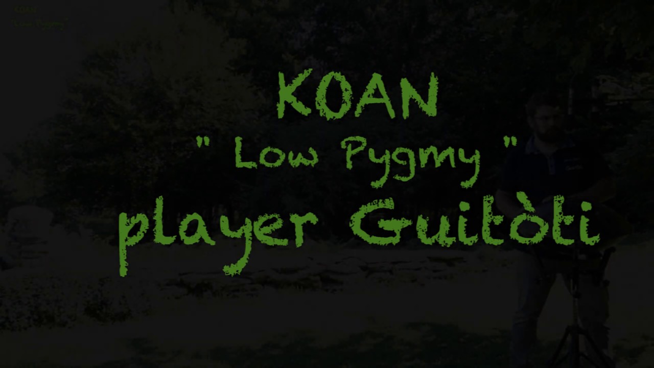KOAN - Handpan - F Low Pygmy - played by Guitòti