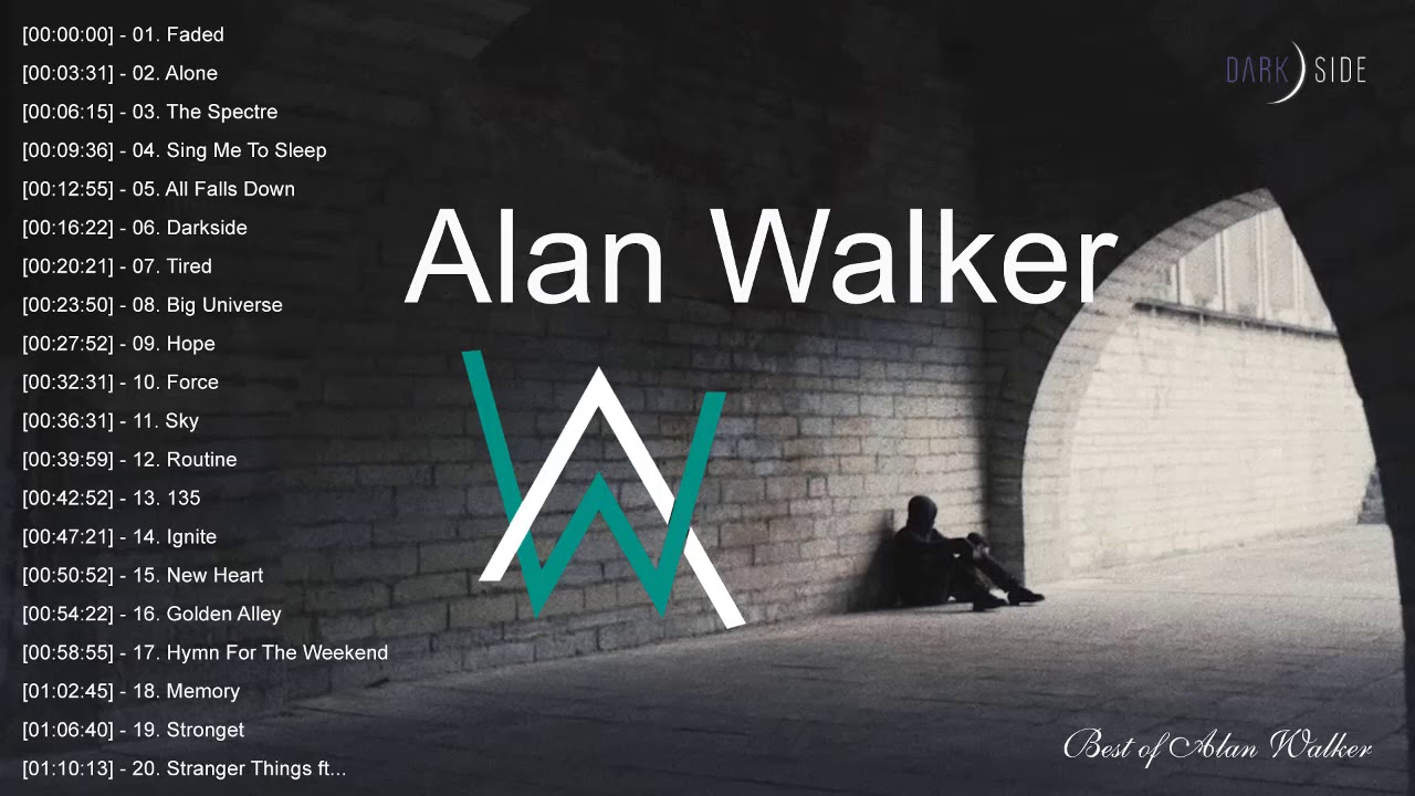 New Songs Alan Walker 2019   Top 20 Alan Walker Songs 2019