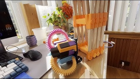 I finished making robotic tentacles