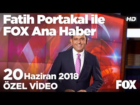 Erdoğan - İnce atışması tam gaz devam ediyor! 20 Haziran 2018 Fatih Portakal ile FOX Ana Haber