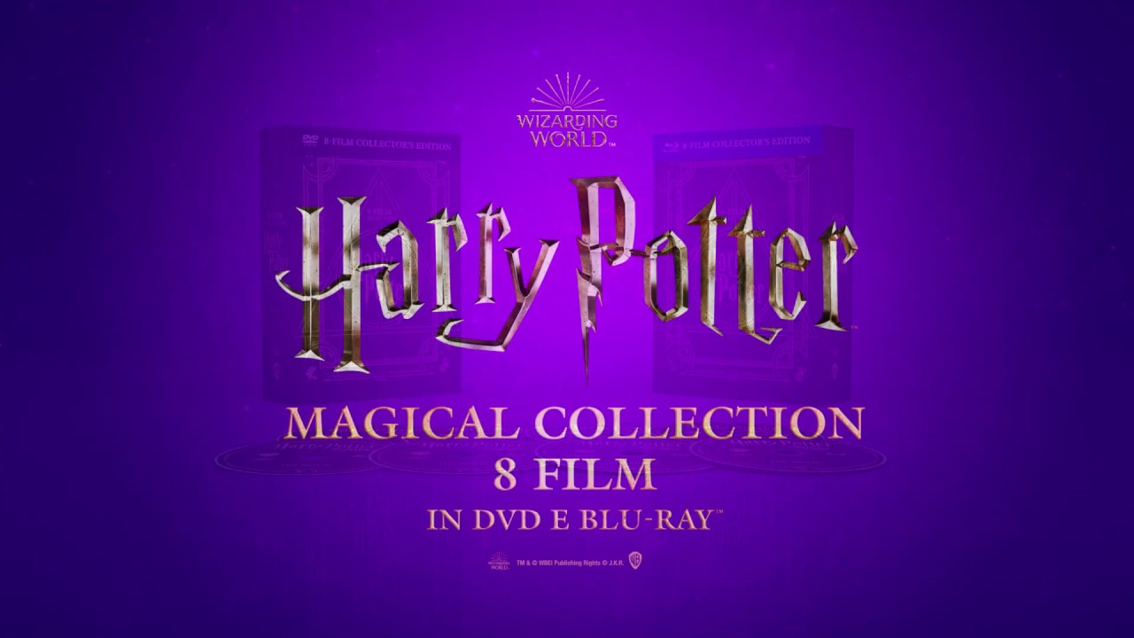 Harry Potter Magical Collection In Dvd E Blu Ray Dal 26 Marzo Lega Nerd