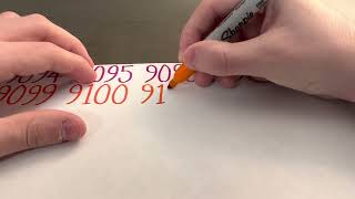 Writing #9101