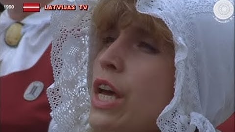 20th Latvian Song Festivals final concert, day 7, year (1)1990