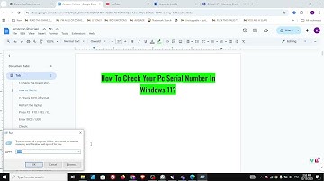 How To Check Your Pc Serial Number In Windows 11 - Full Guide