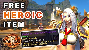 How to get a HEROIC (ilvl 649) Item this Week ► WOW: The War Within