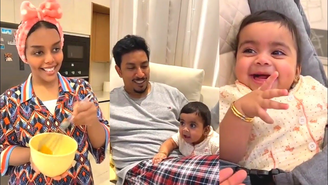 اختارك الله لإحتضان الطفلة 🤗سبب احتضانها بيبي ماتقدر تحمل الا بعد سنة😢تبكي لا يازمن😔 كارمن ام روبي