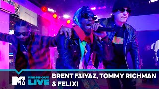 Brent Faiyaz, Tommy Richman & FELIX! Perform \