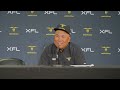 San Antonio Brahmas Postgame Press Conference - Week 9