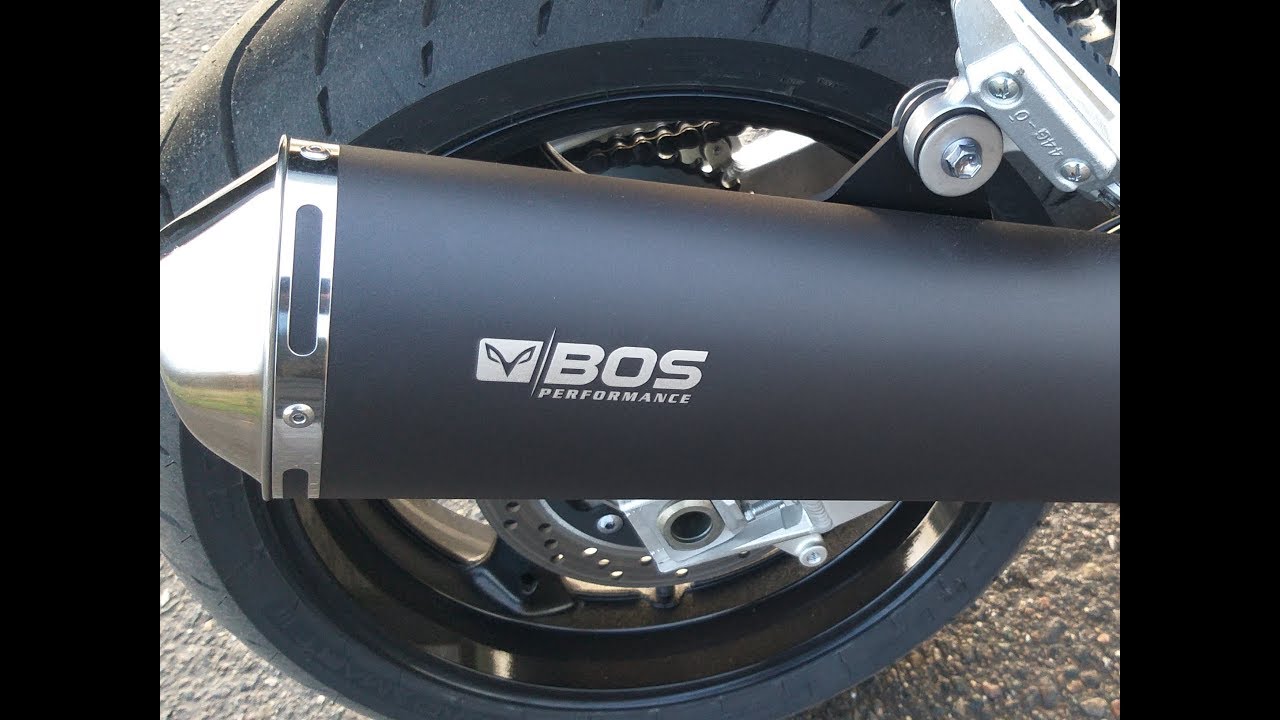 Suzuki Bandit 1250 S Soundcheck mit Bos Performance Auspuff nach 6 Monaten