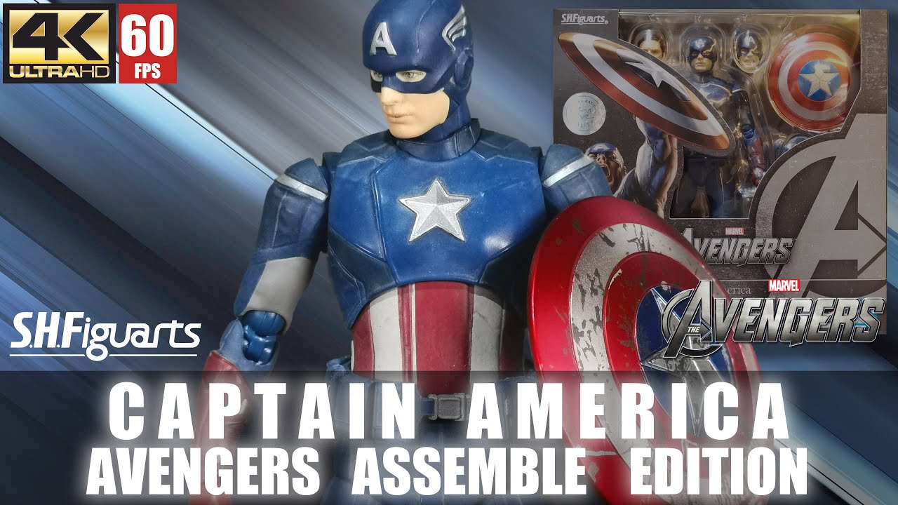S.H.Figuarts Captain America Avengers Assemble Edition REVIEW SHF