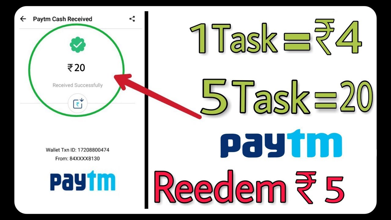 Earn Daily Paytm Cash Unlimited Task Karke | New Paytm Earning App 2019