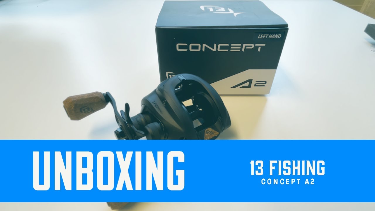 13 FISHING CONCEPT A2  UNBOXING THE MOST GOOD LOOKING REEL