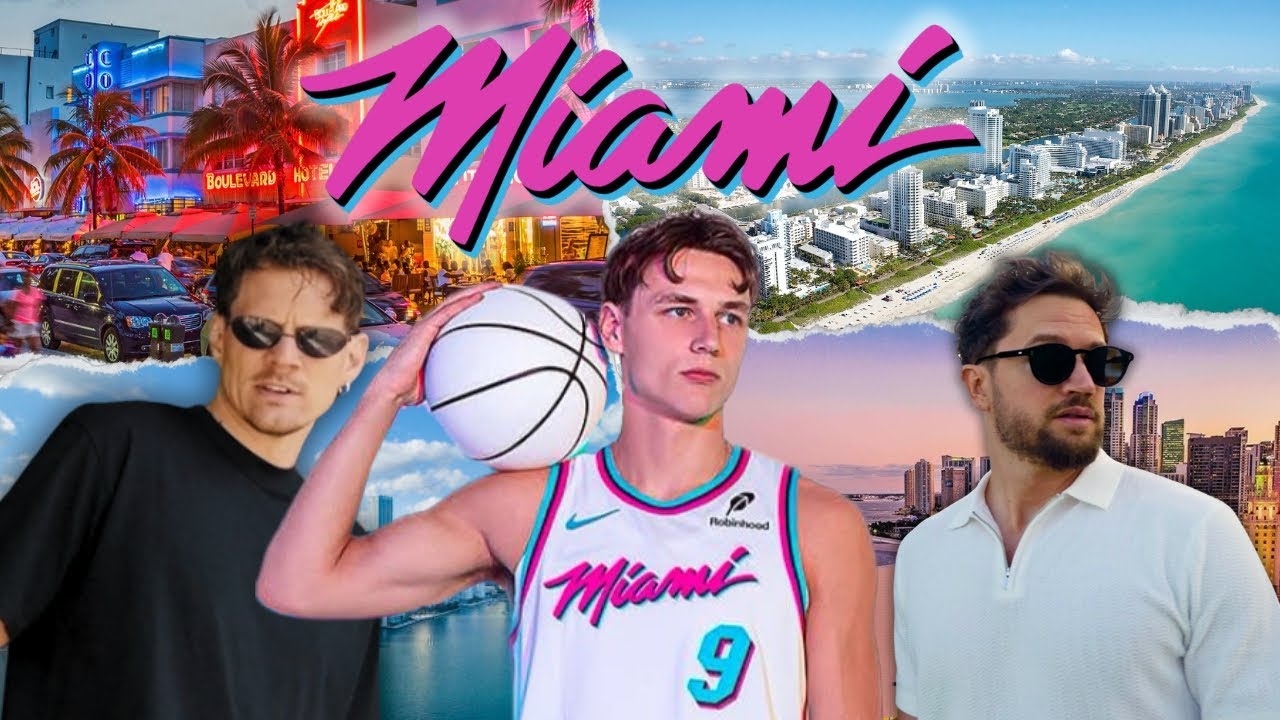 HÄLSAR PÅ PELLE LARSSON I MIAMI | NBA, LIV GOLF & KÄNDISHUS