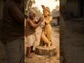 Little Krishna Statue Making by Village Carpenter | Amazing Wood Carving Art #woodenstatues #art
