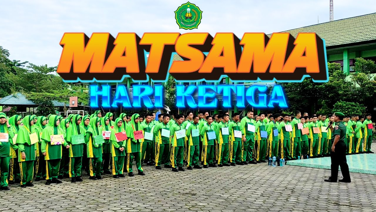 Semangat dan Kompak! Inilah Keseruan LKBB di MATSAMA Hari Ketiga, Langsung Dibimbing oleh TNI!
