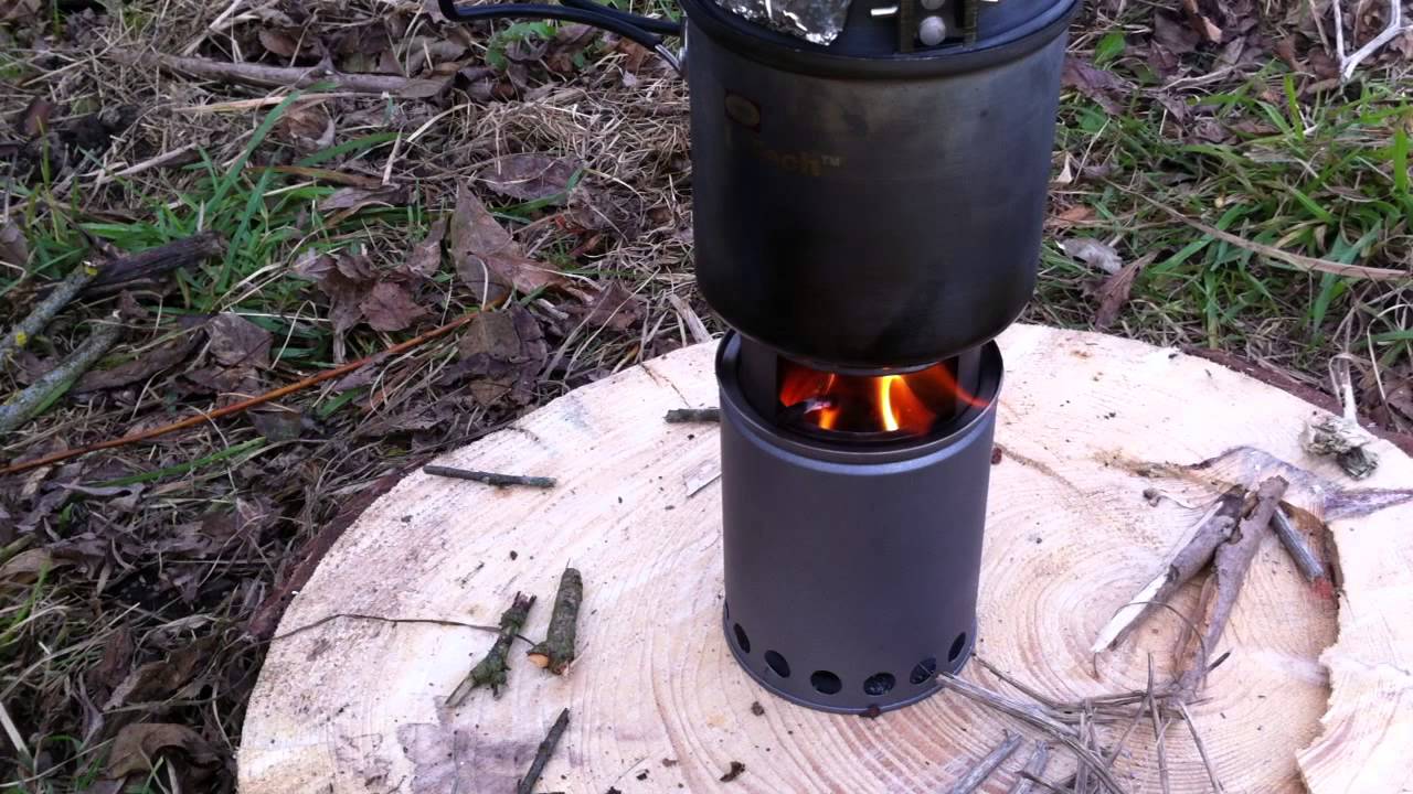 Outdoor-Holzvergaser 2.0 (Teil1): erstes Anheizen mit Holz (HD