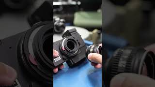 SIGMA fpに引き伸ばしレンズのFUJINON-EXを装着して撮ってみた　#shorts  #camera