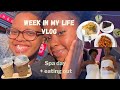 WEEKLY VLOG✨spa date + eating out + iced coffee runs + running errands