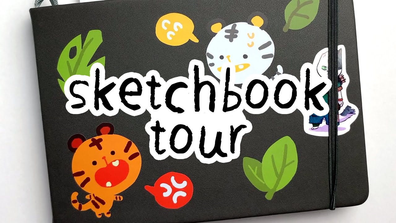Etchr Perfect Sketchbook - Sketchbook Tour & Review!