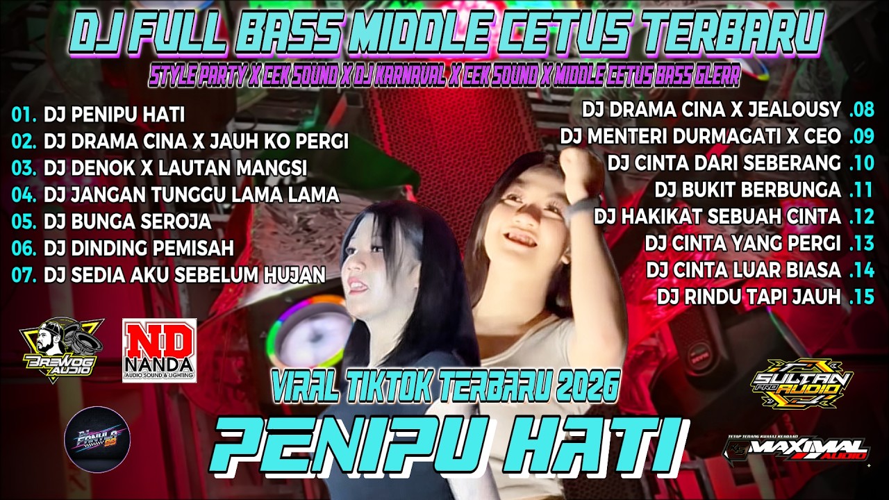 DJ PENIPU HATI VIRAL TIKTOK 🔊 HOREG ALBUM 🔥 FULL BASS CEK SOUND KARNAVAL TERBARU FANYLA99