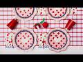 Cherry Pie Summer Party Table | 4th of July, Picnic &amp; Americana Party Ideas | Bonjour Fete