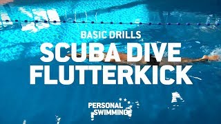 Scuba Dive Flutterkick - Drills by Personal Swimming