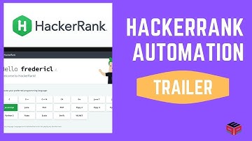 Hackerrank  automation Trailer | Web Development in Hindi