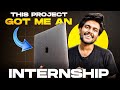What projects you should do in your college for internship