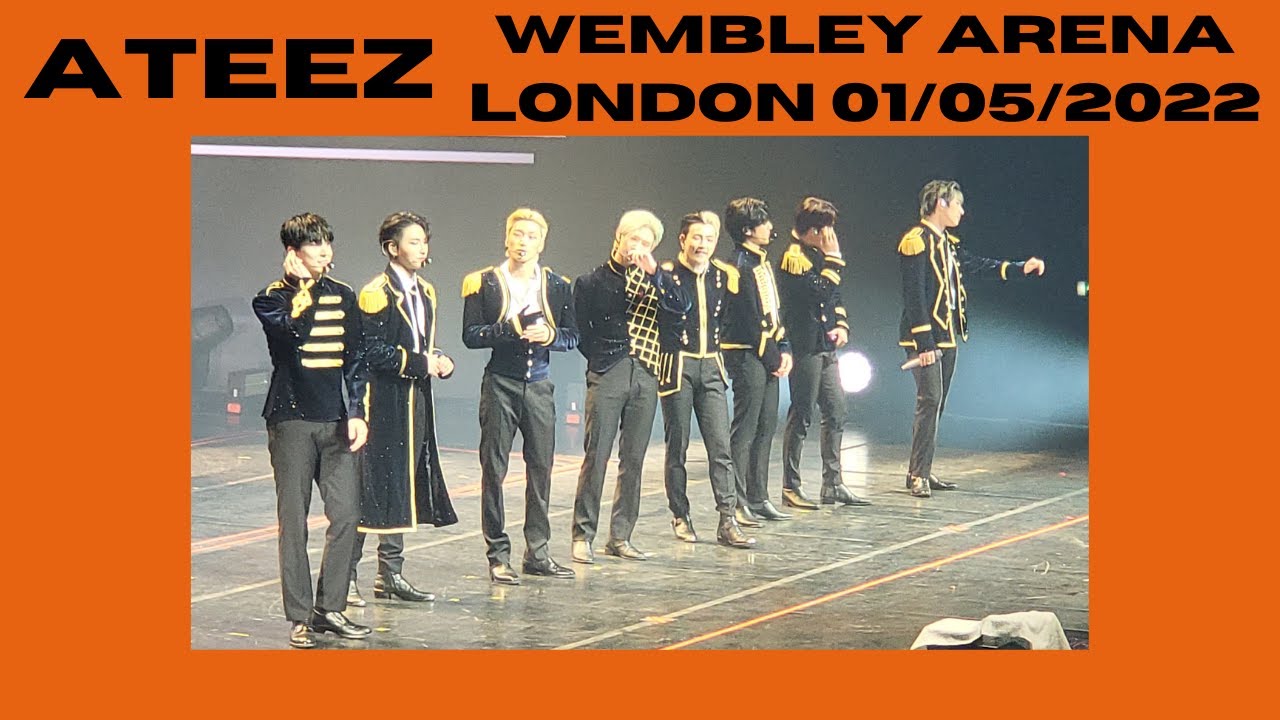 ATEEZ at Wembley Arena London 01/05/2022